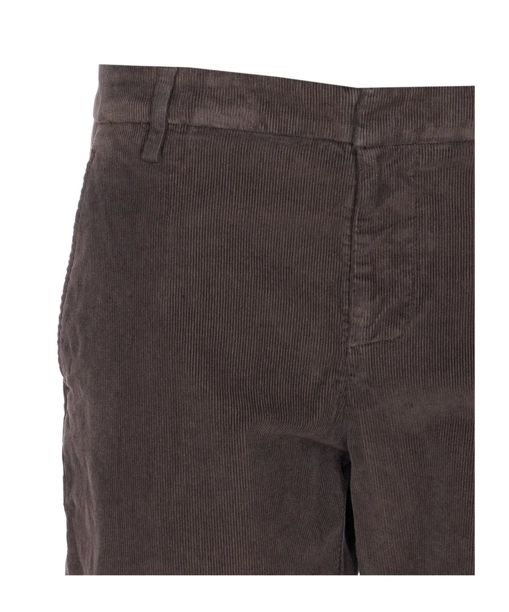 Gaubert Velvet-Effect Pants