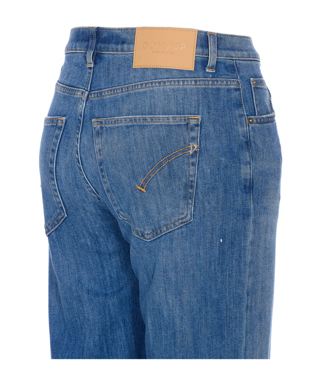 Jacklin Buttoned Loose-Fit Jeans