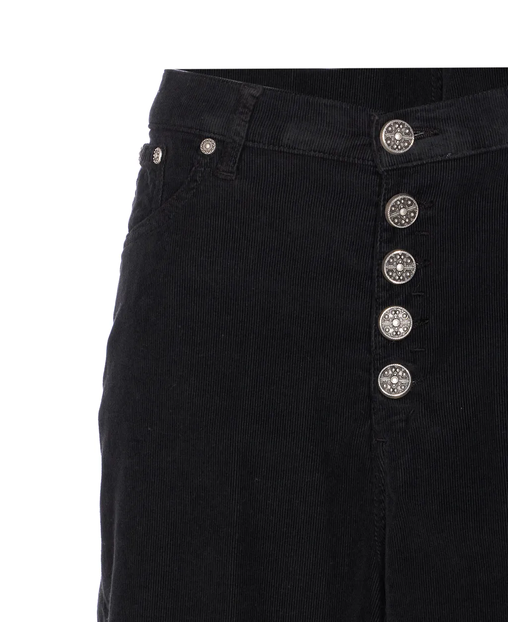 Bessie Velvet-Effect Jeans