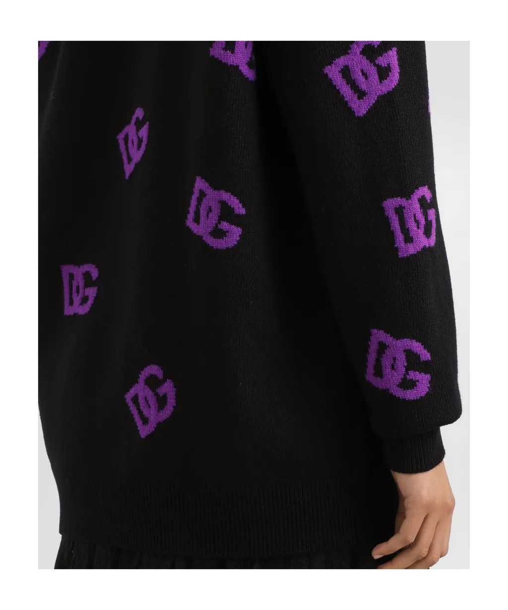 Logo-Motif Cardigan