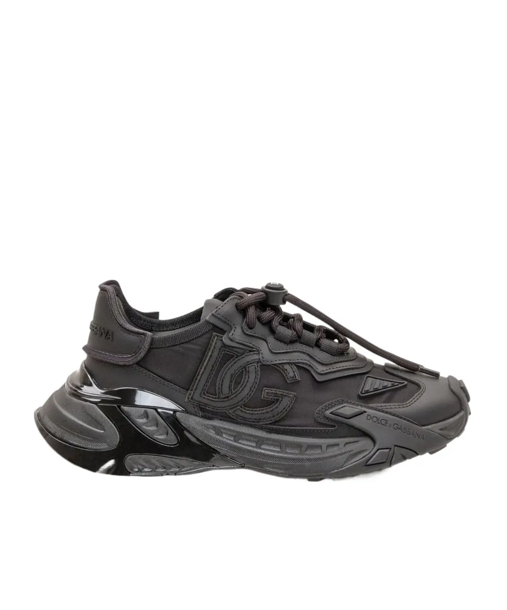Logo-Patch Panelled Sneakers