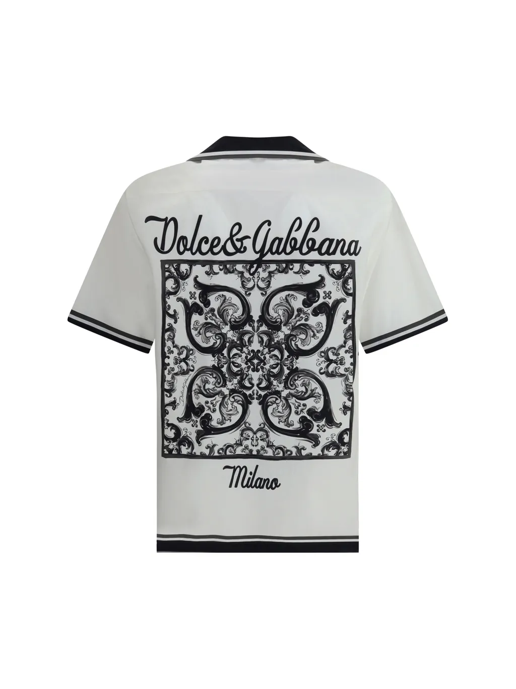 Majolica Printed Short-Sleeved Shirt
