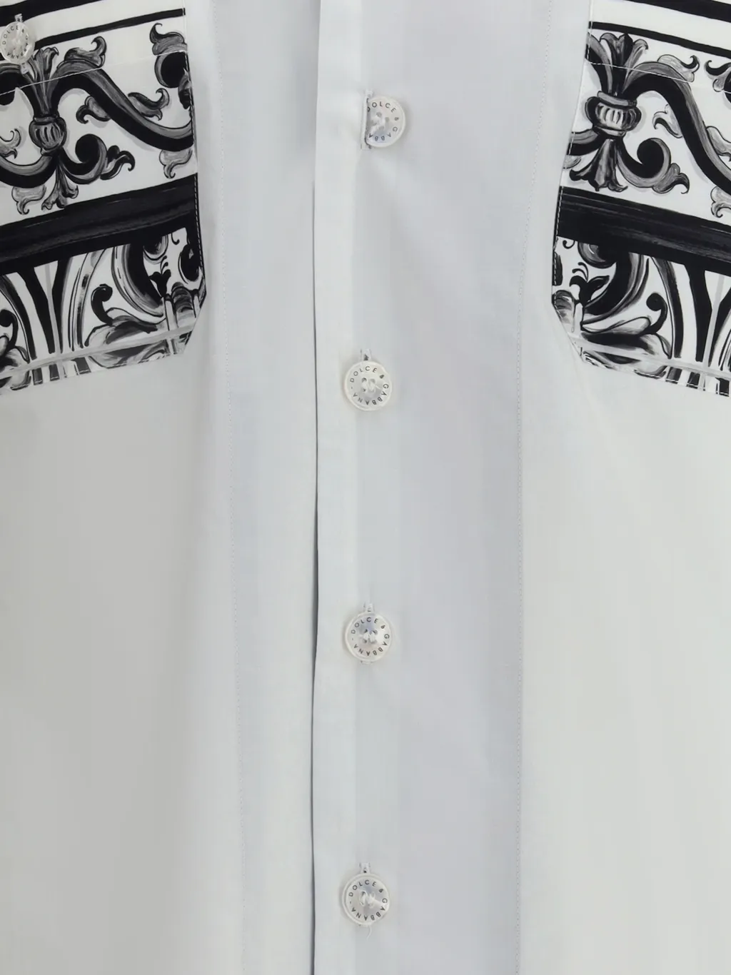Majolica Printed Short-Sleeved Shirt
