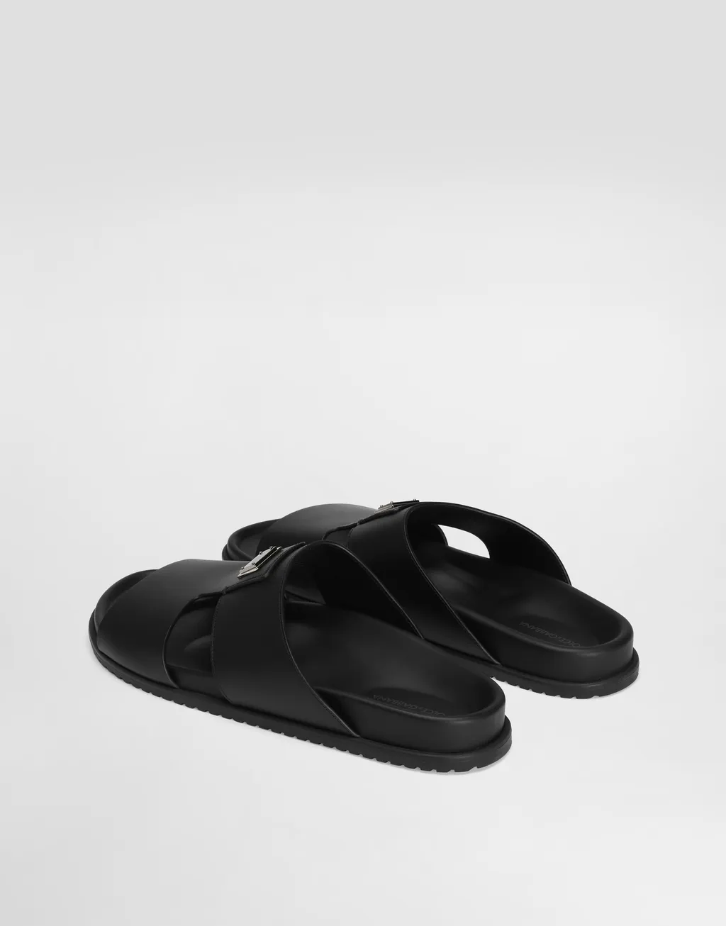 Logo Plaque Sandals