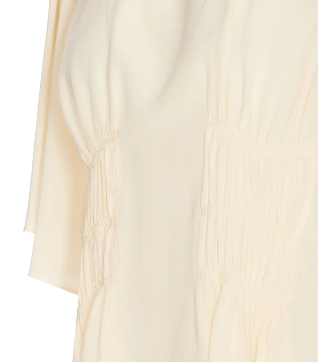 Wing-Sleeved Crewneck Top