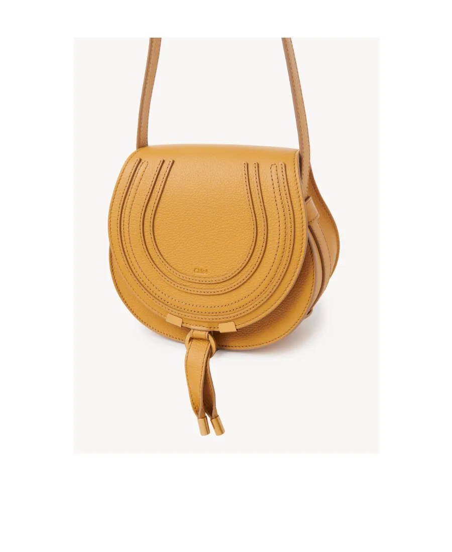Small Marcie Leather Crossbody Bag