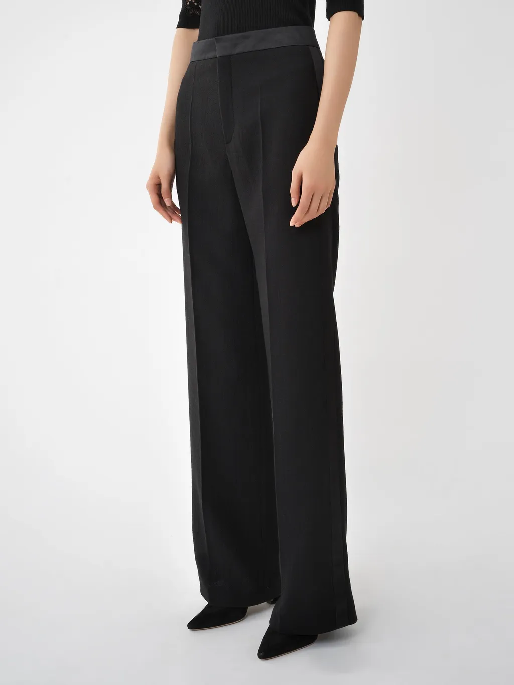 Straight-Leg Trousers