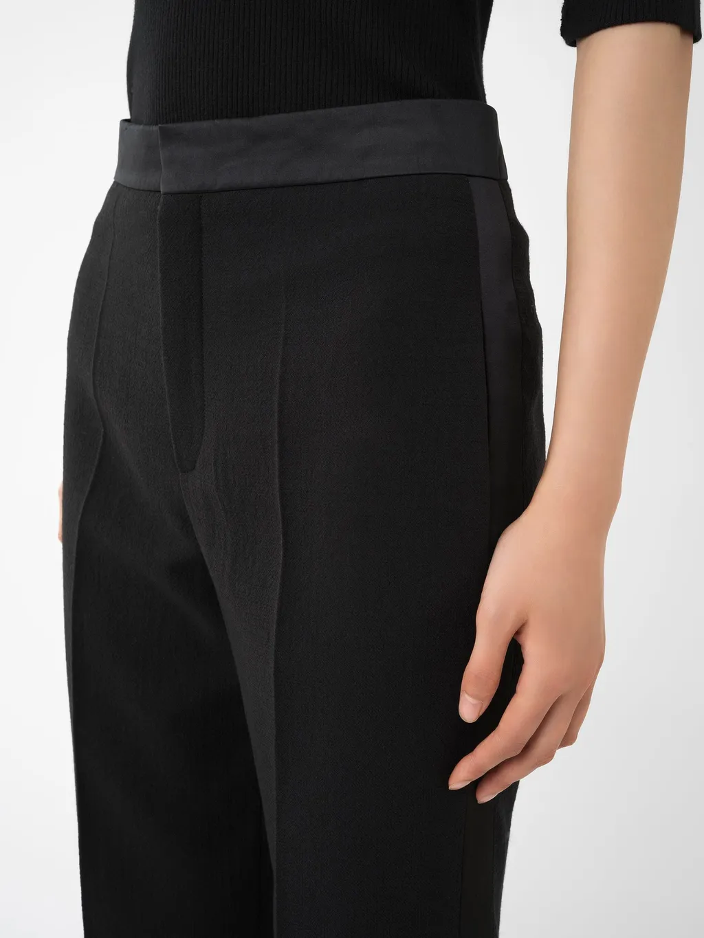 Straight-Leg Trousers