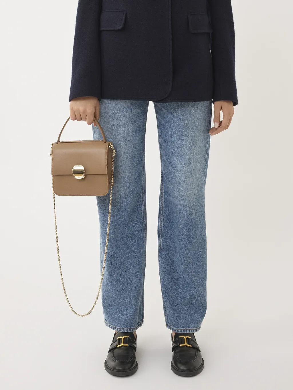 Penelope Foldover Top Handle Bag