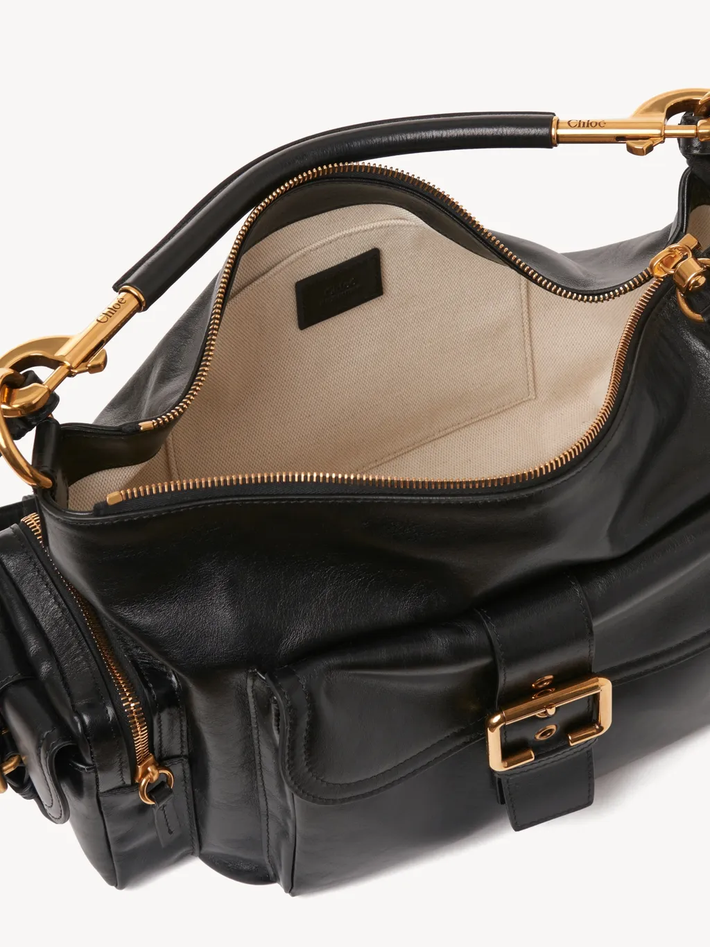 Camera Zipped Crossbody Bag