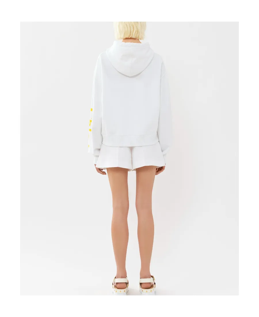 Printed Hooded Sweater