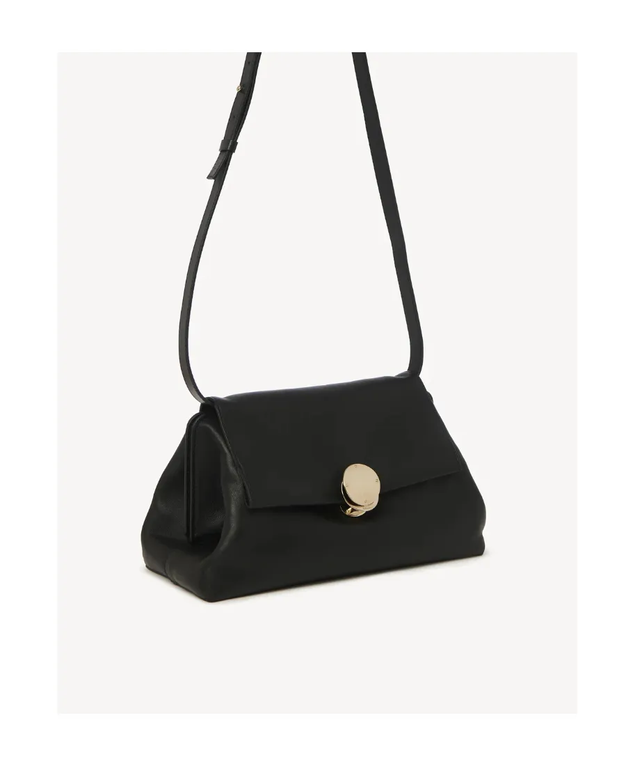 Penelope Leather Shoulder Bag