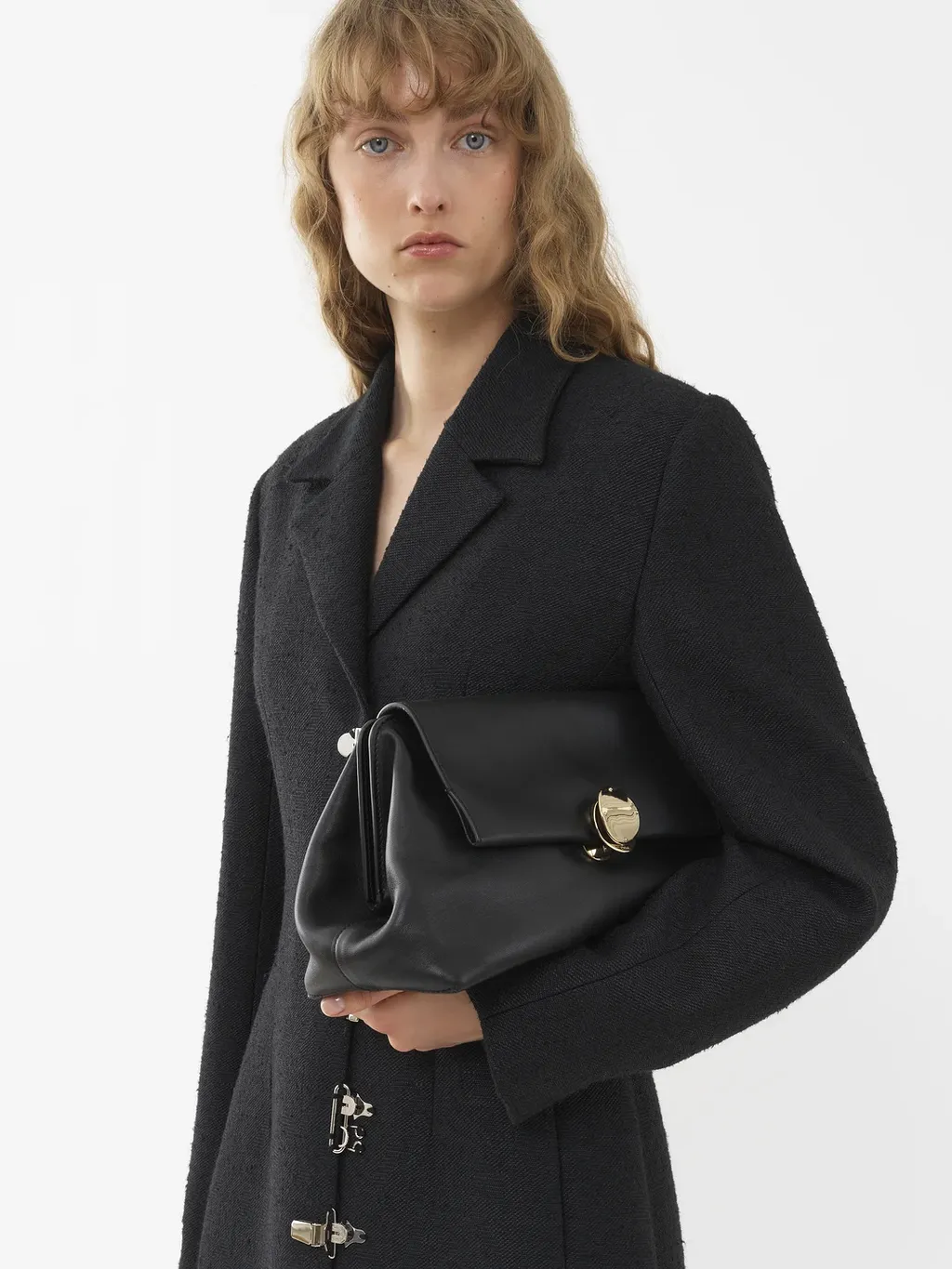 Penelope Leather Shoulder Bag