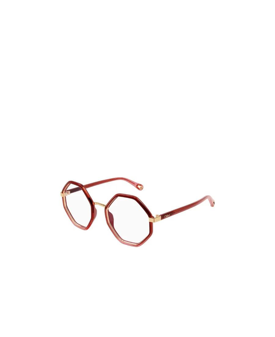 Hexagonal-Shaped Frame Glasses