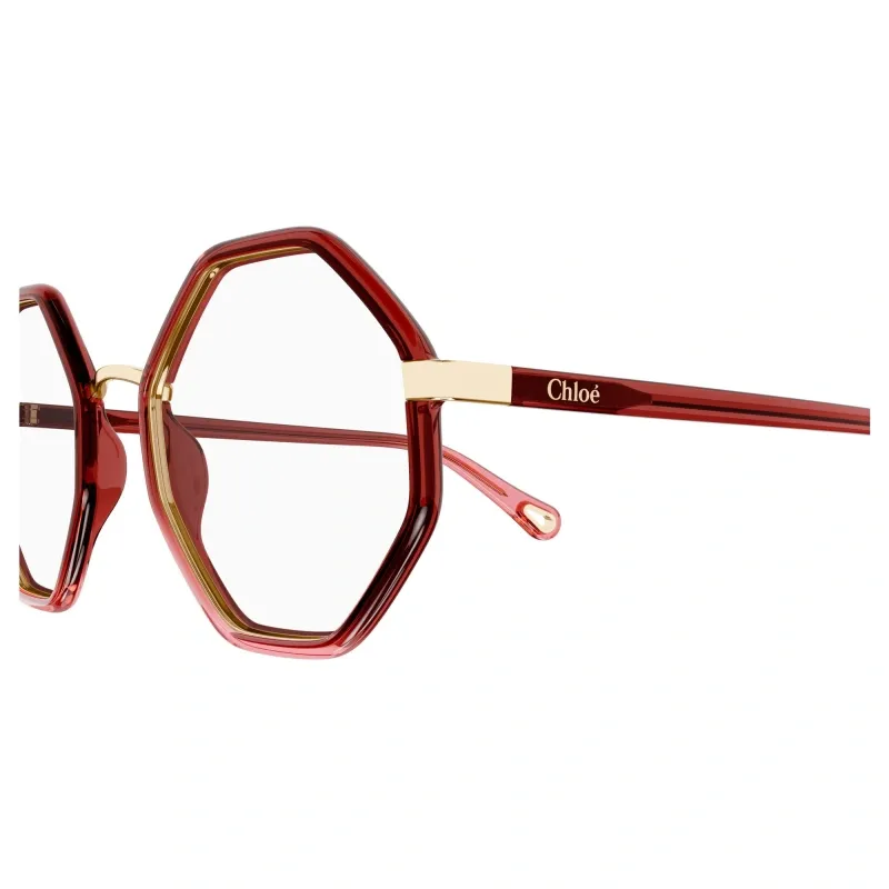 Hexagonal-Shaped Frame Glasses