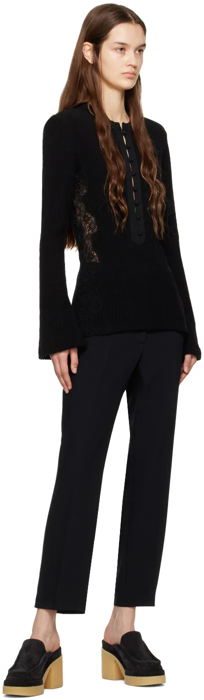 Flare Sleeved Knit Top