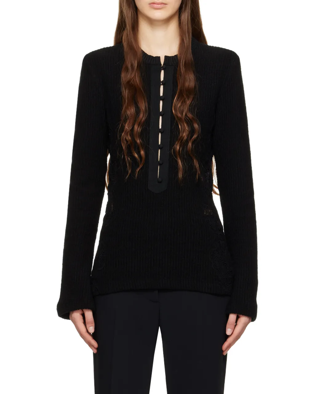 Flare Sleeved Knit Top