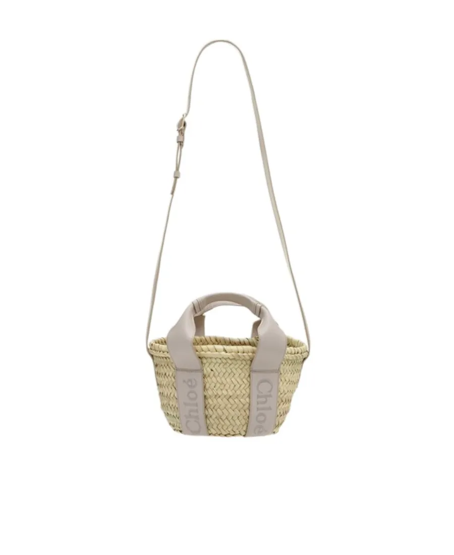 Sense Small Raffia Tote Bag