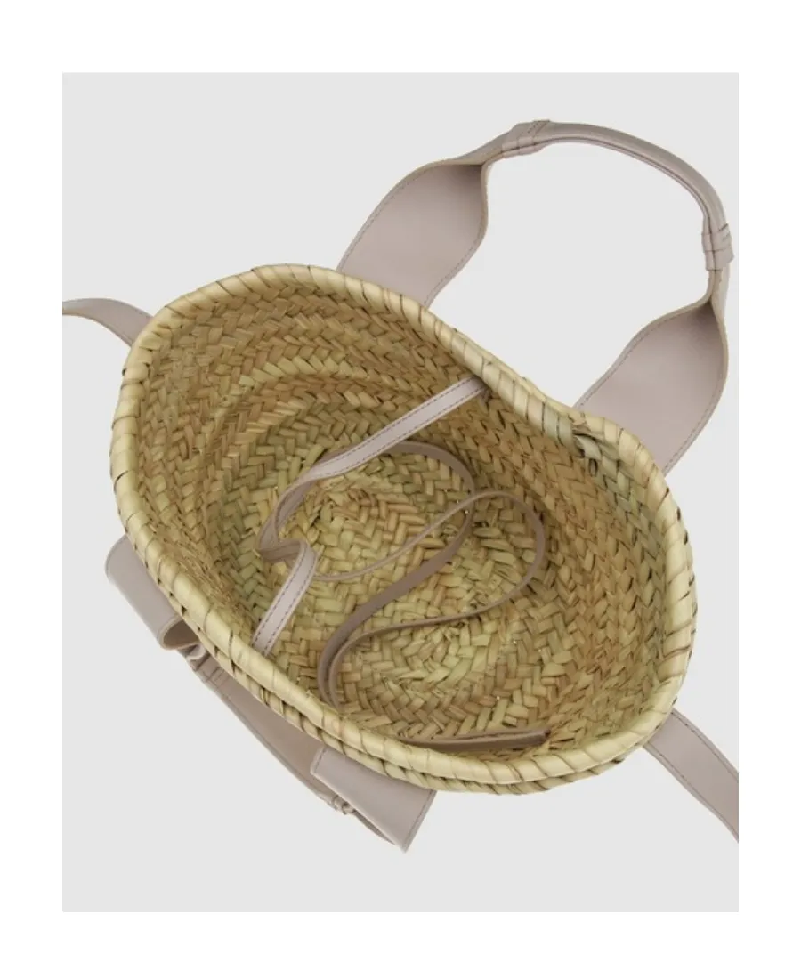 Sense Small Raffia Tote Bag
