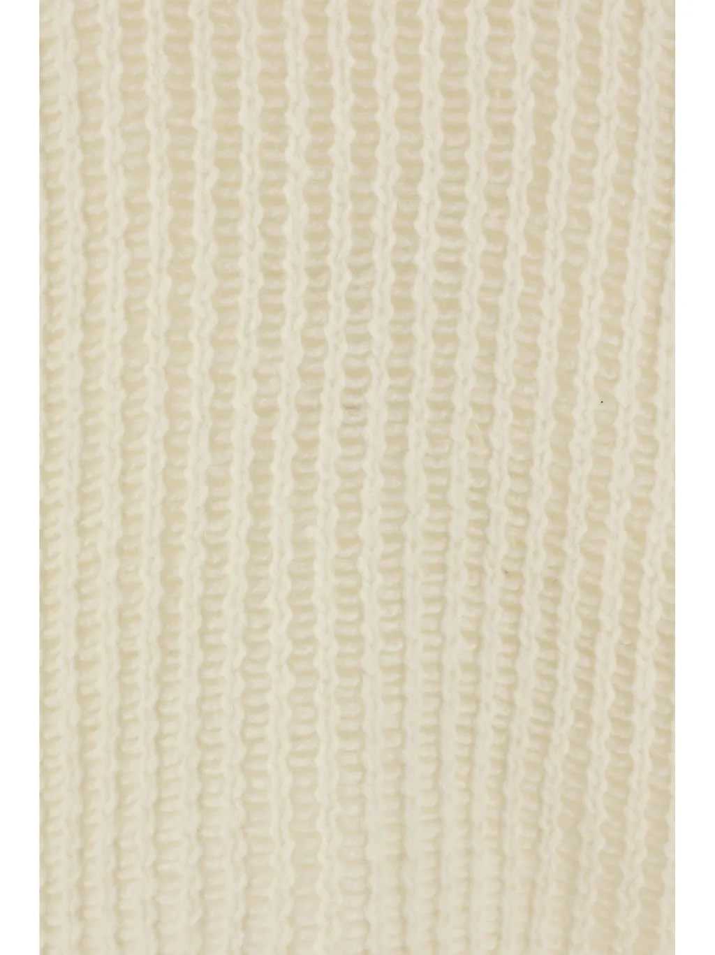 Long-Sleeved Crewneck Knitted Jumper
