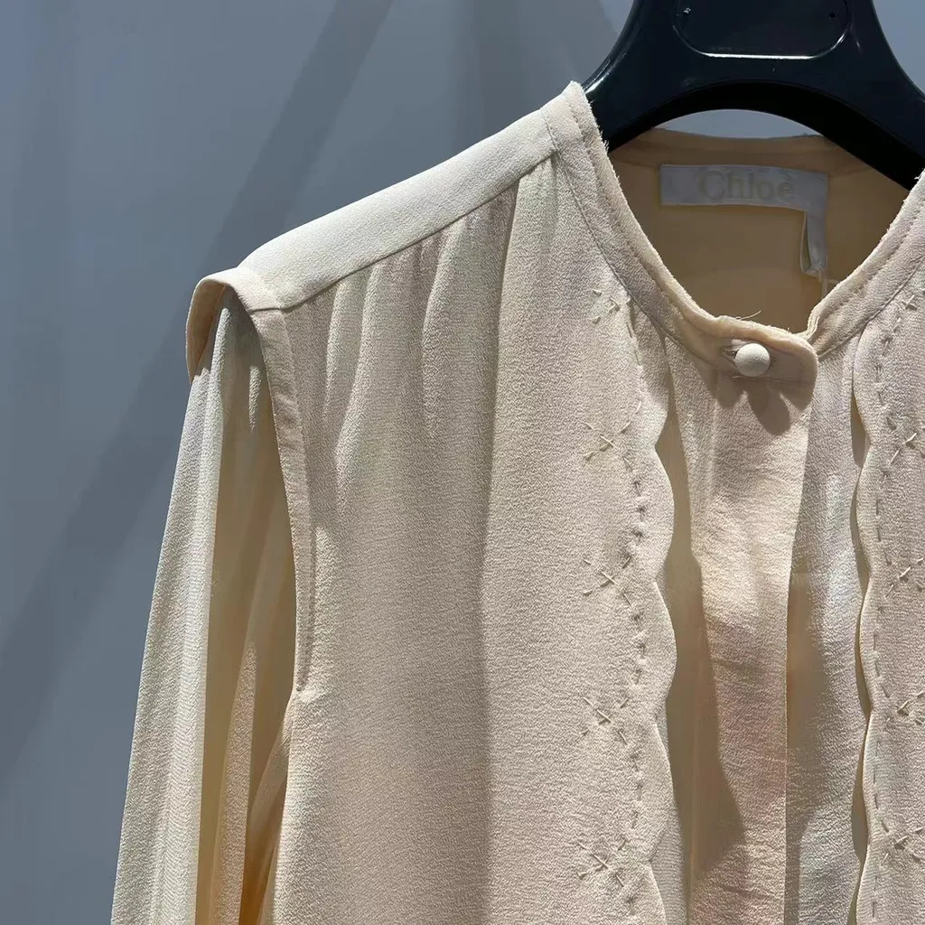 Lace-Rimmed Shirt