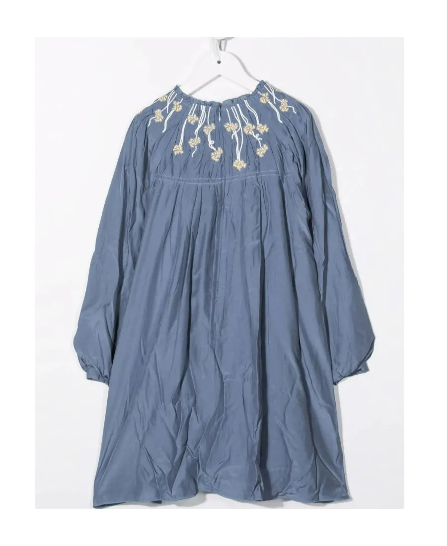 Embroidered Panel Dress
