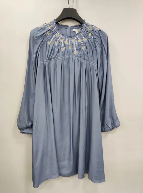 Embroidered Panel Dress