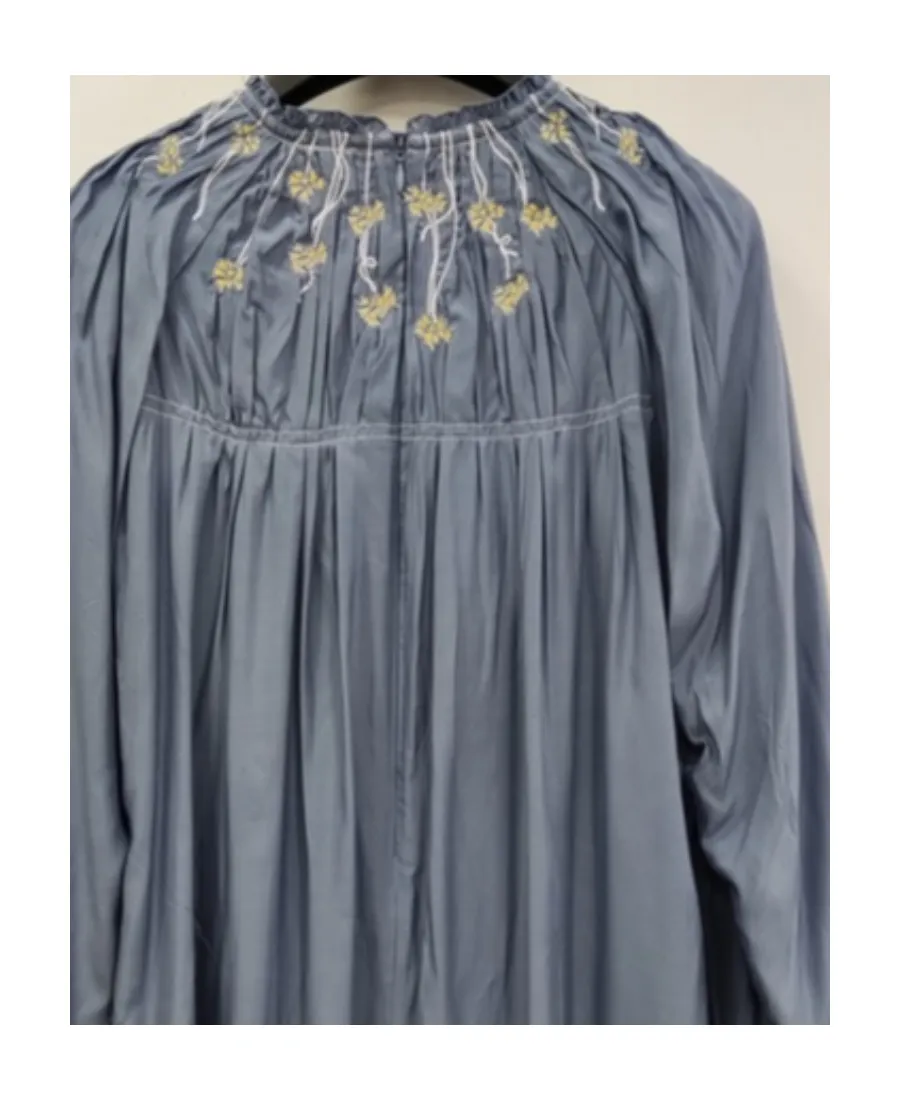 Embroidered Panel Dress