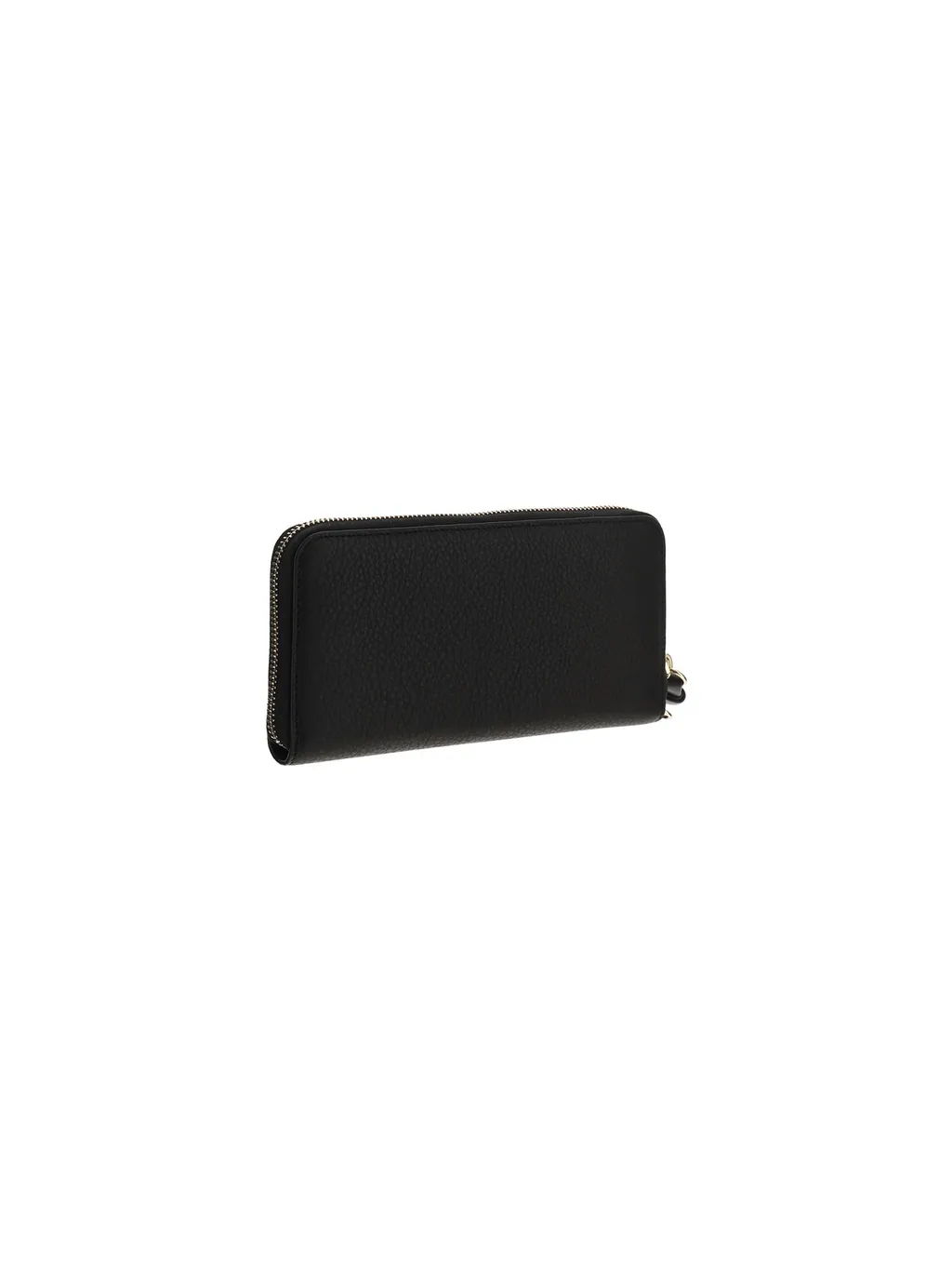 Logo Detailed Zipped Wallet