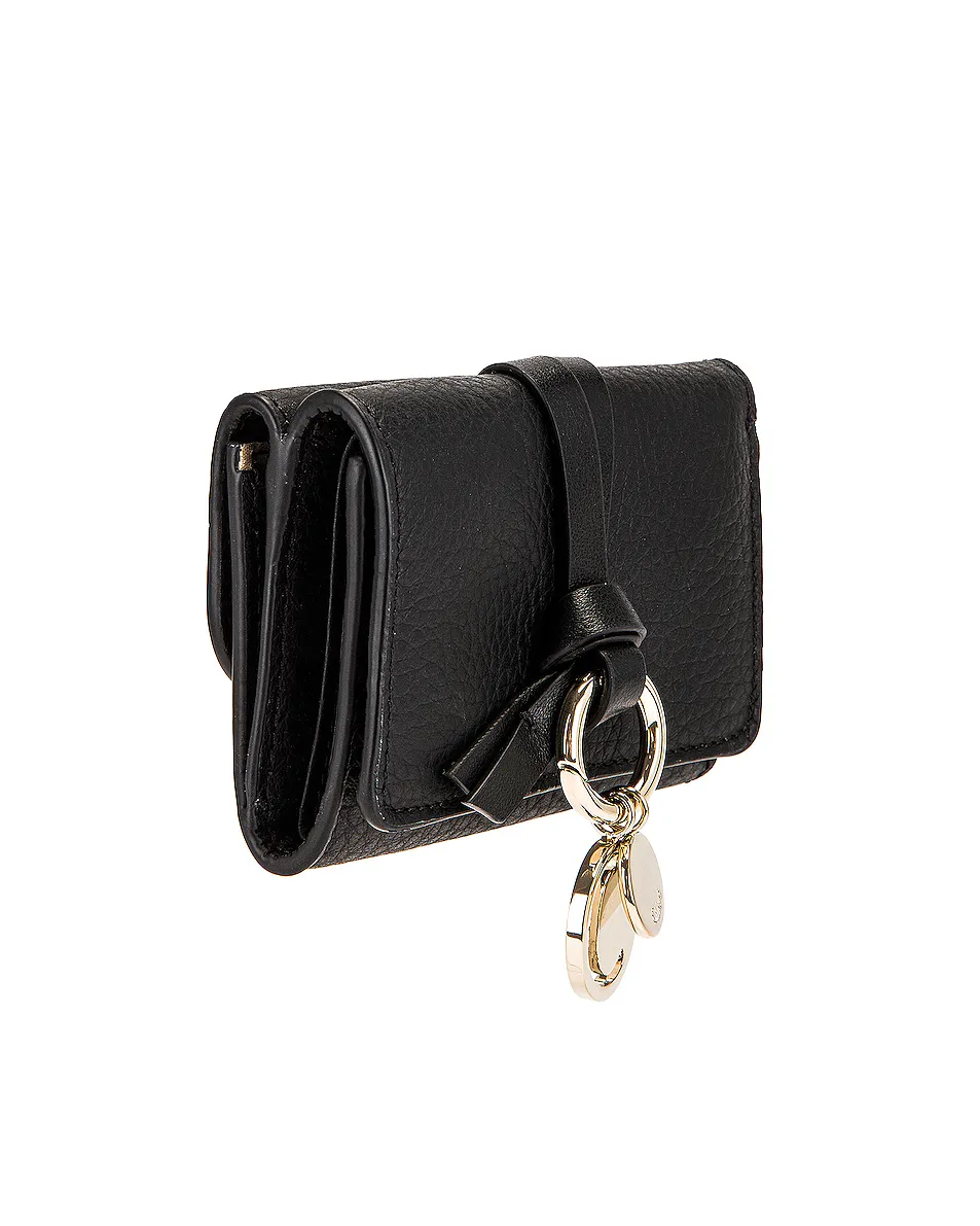 Alphabet Tri-Fold Compact Wallet