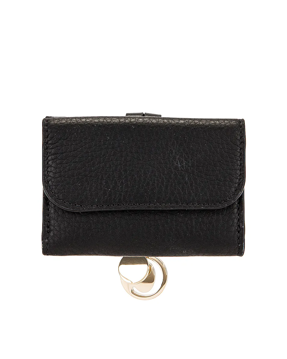 Alphabet Tri-Fold Compact Wallet
