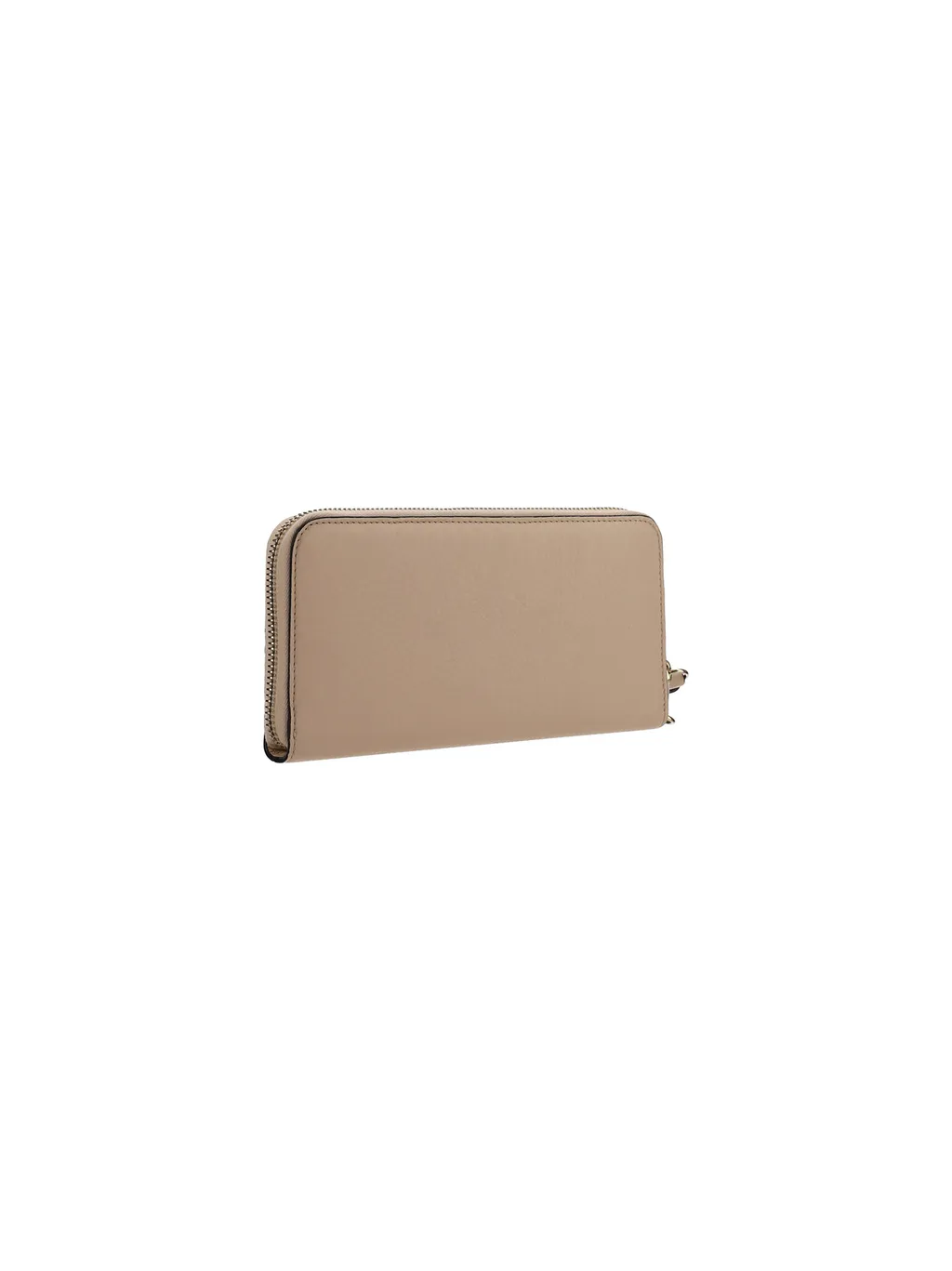 Logo Detailed Zipped Wallet
