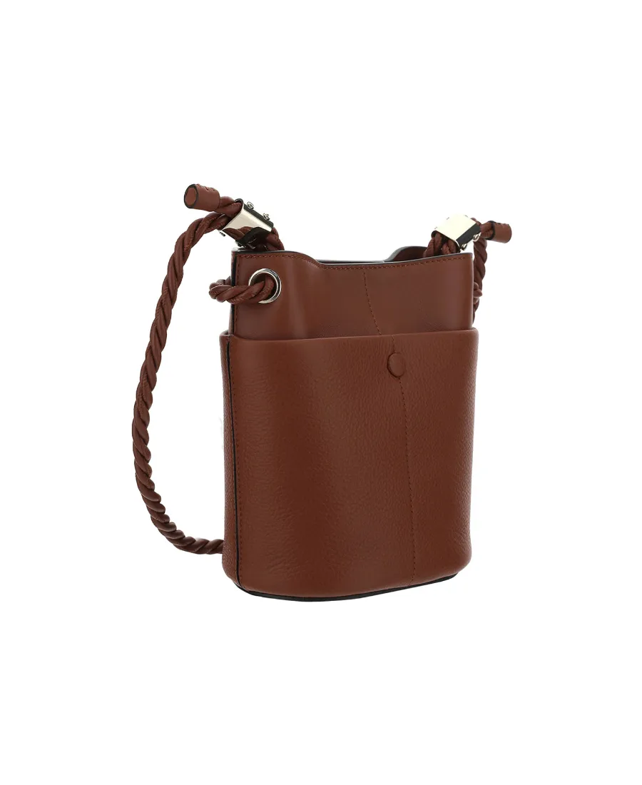 Logo Bucket Shoulder Bag