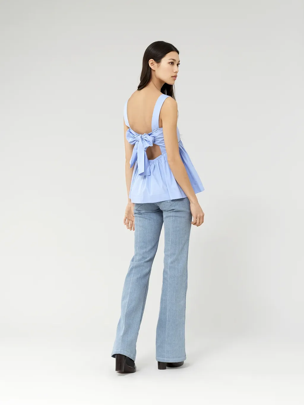 Pleated Detail Vest