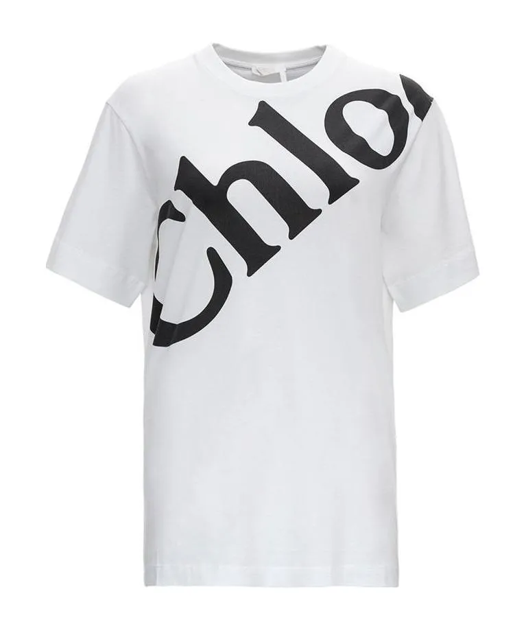 Maxi Logo-Print Short-Sleeve T-Shirt