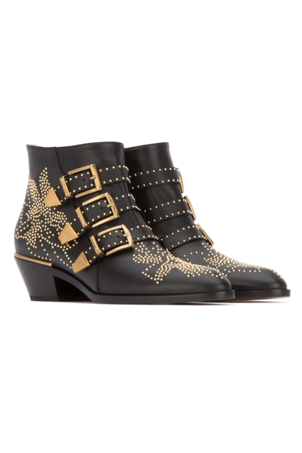 Susanna Embellished Buckled Boots