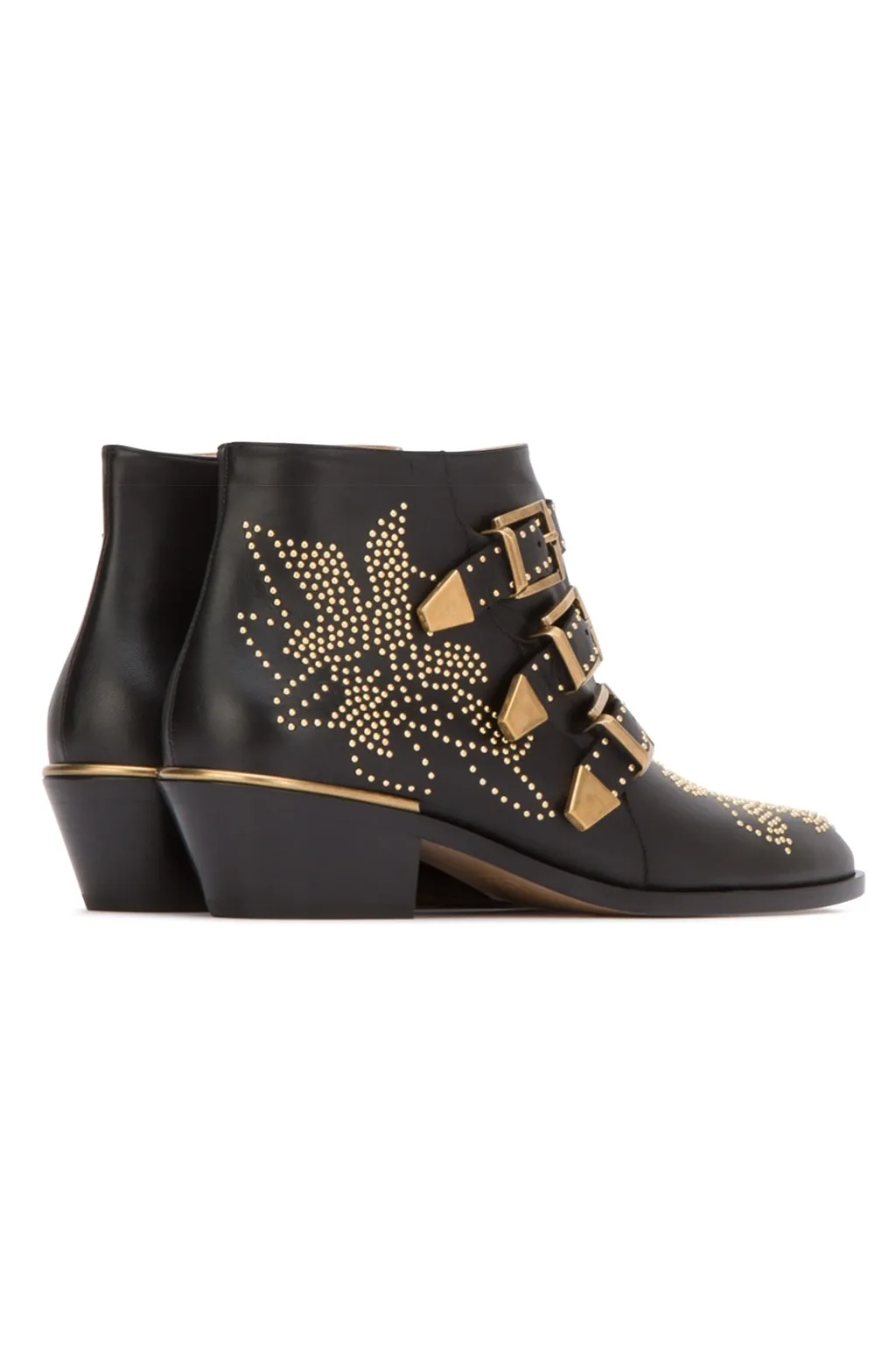 Susanna Embellished Buckled Boots