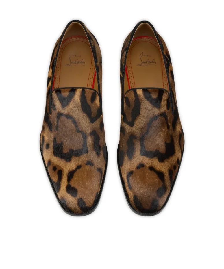 Danny Flex Loafers - Bengali Printed Hairy Calf Leather