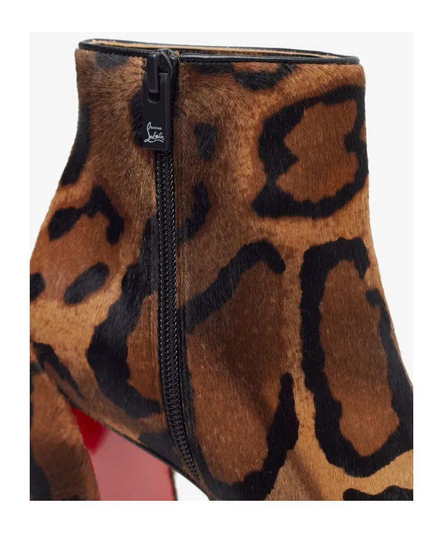 Animal Printed Ankle Boots
