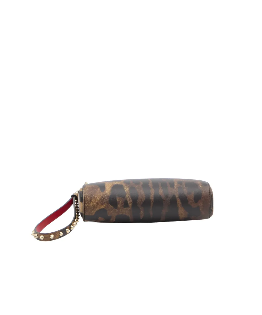 Cabata Leopard-Print Stud-Embellished Mini Bag