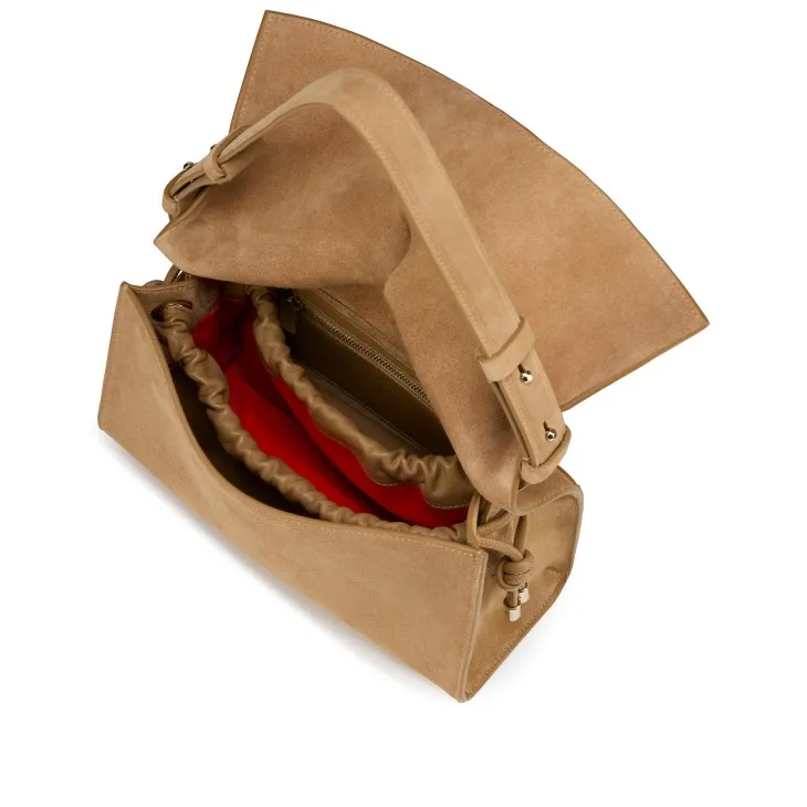 Baggy Foldover Top Small Shoulder Bag