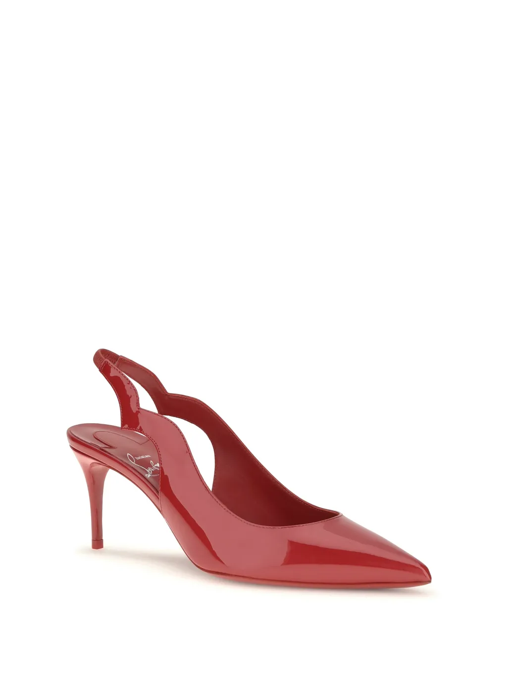 Slingback Patent Pumps