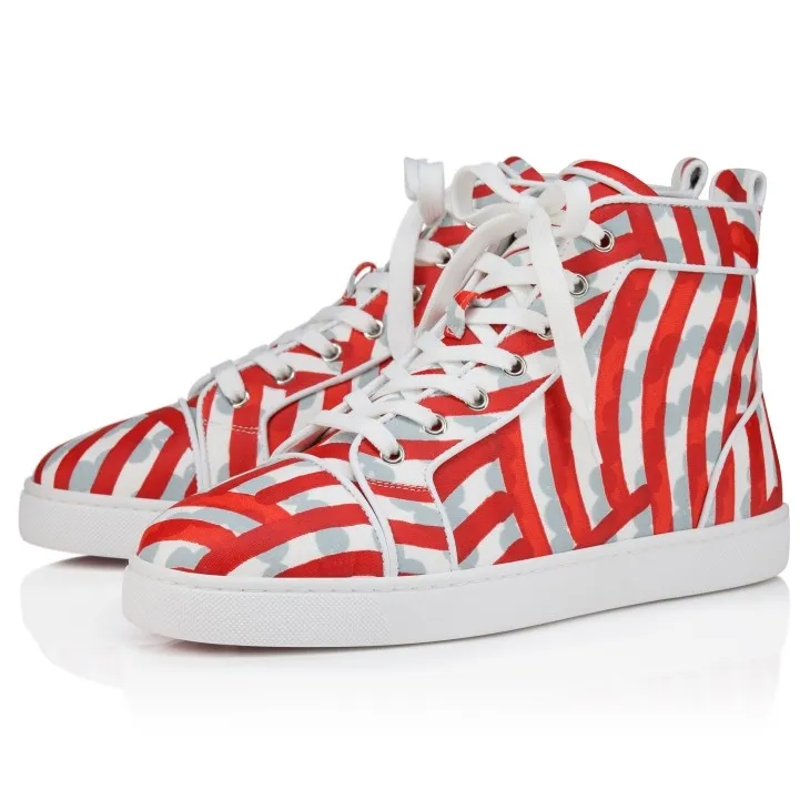 Round Toe High Top Casual Shoes