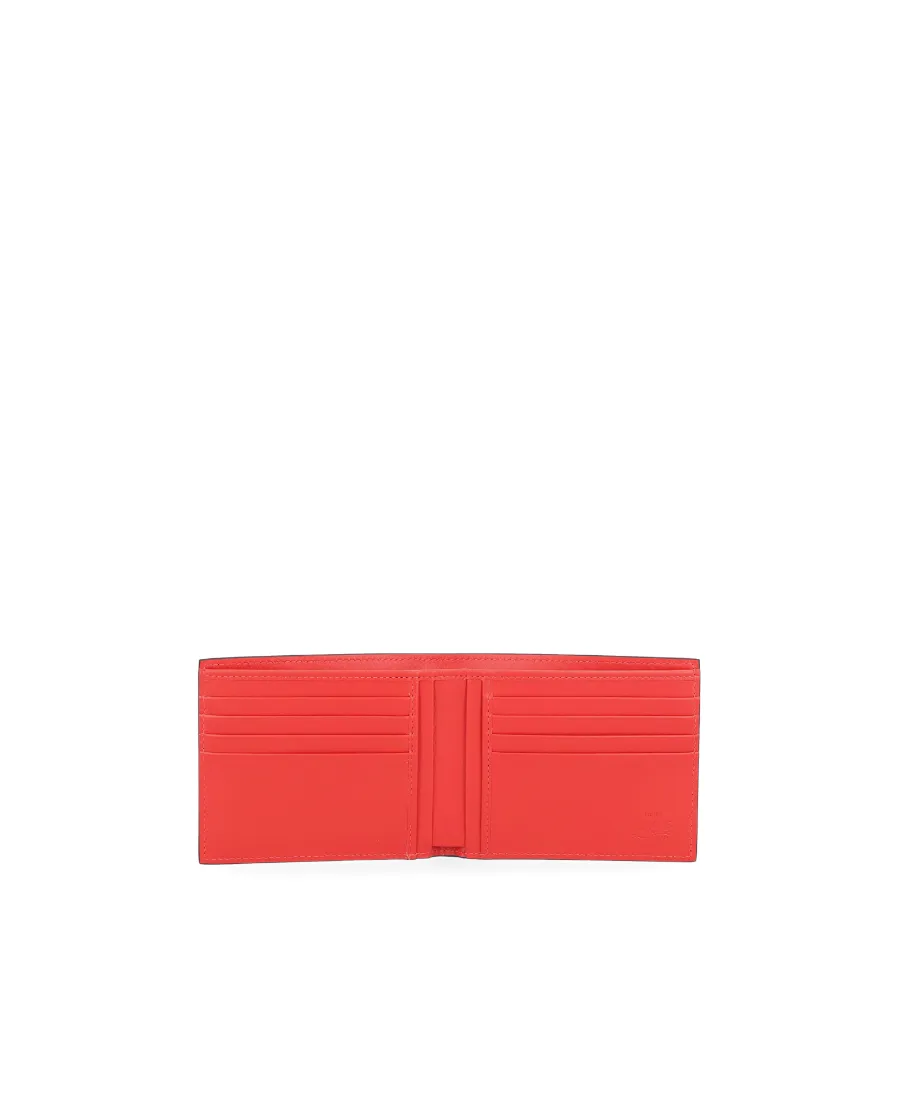 Logo Detailed Bi-Fold Wallet