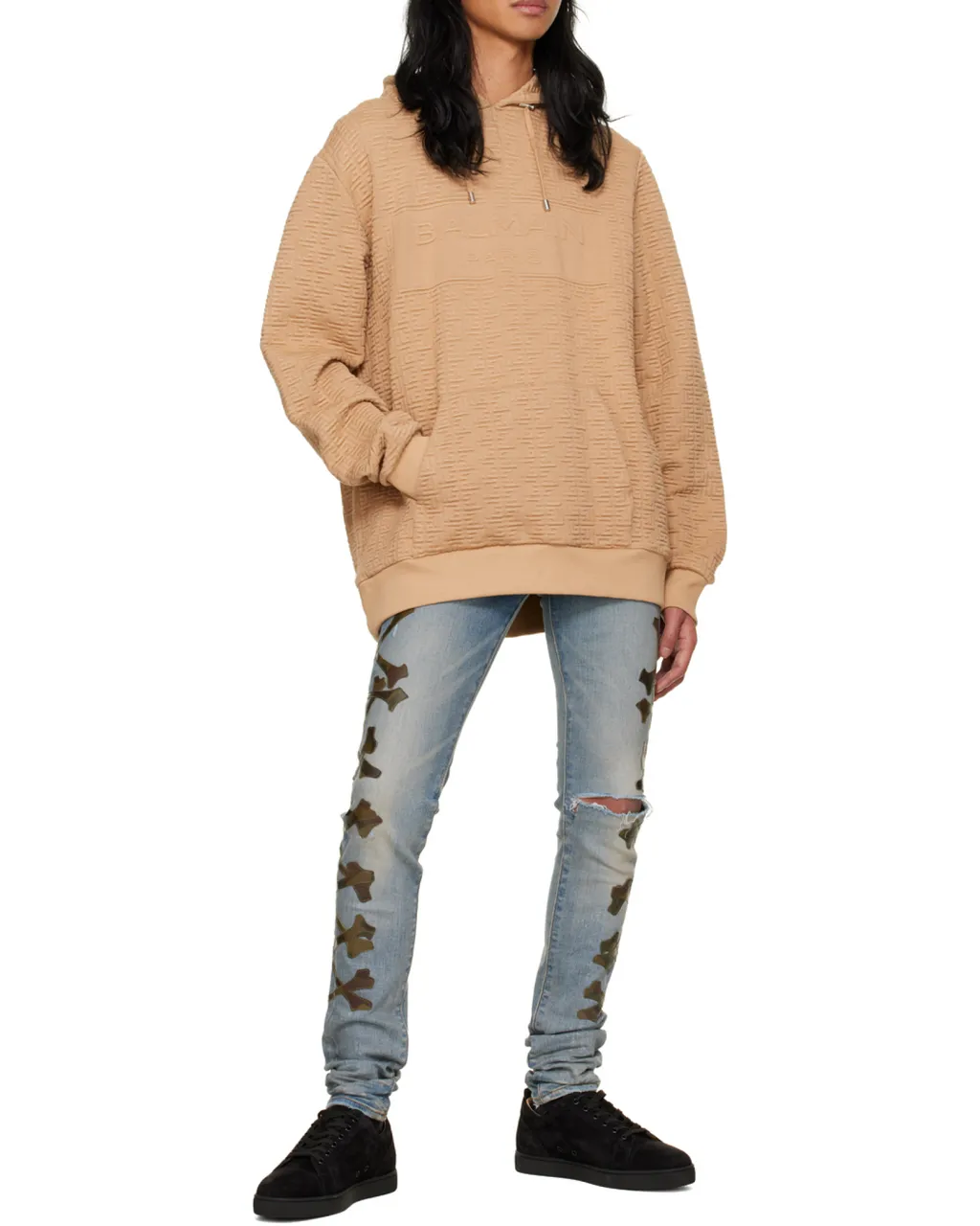 Suede Lace-Up Sneakers