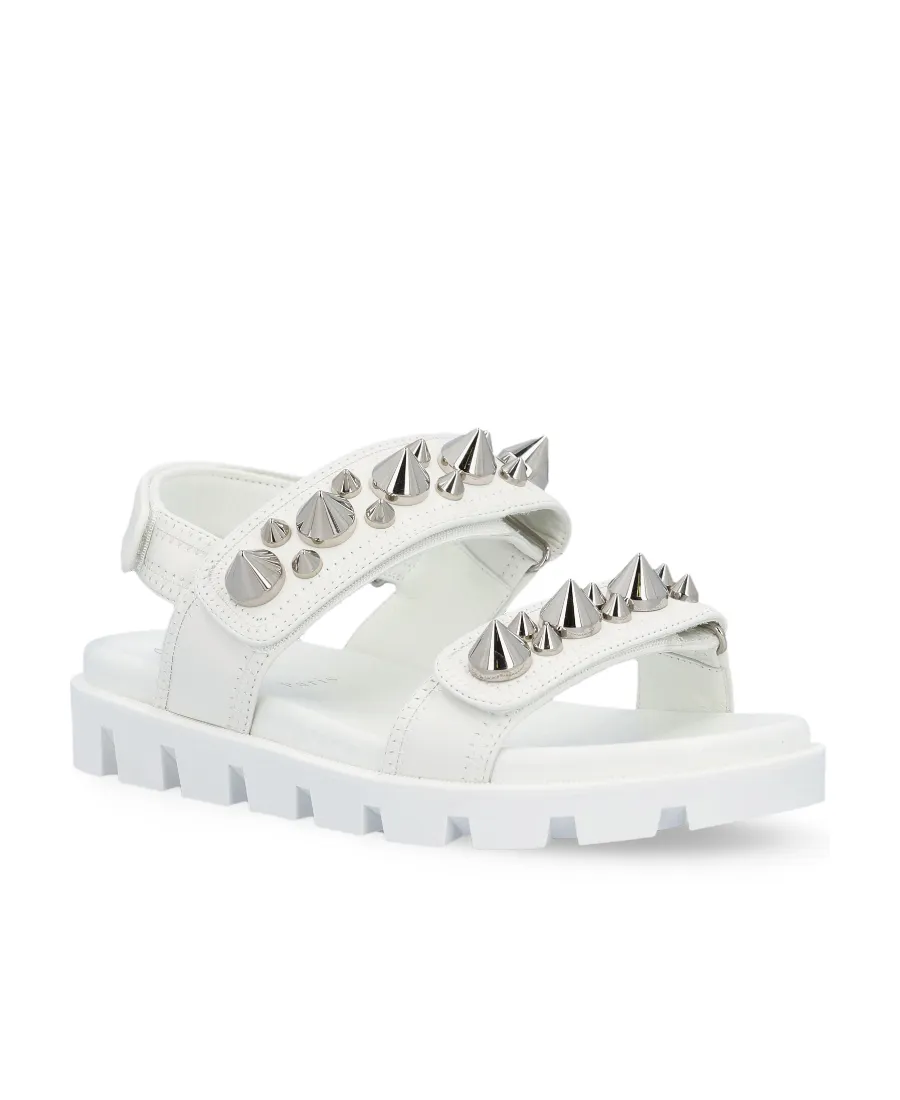 Pinned Flat Sandals