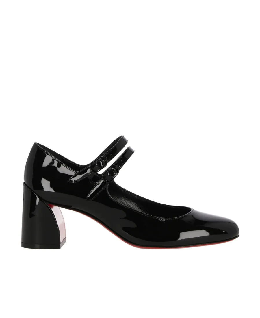 Miss Jane Double-Strapped Pumps