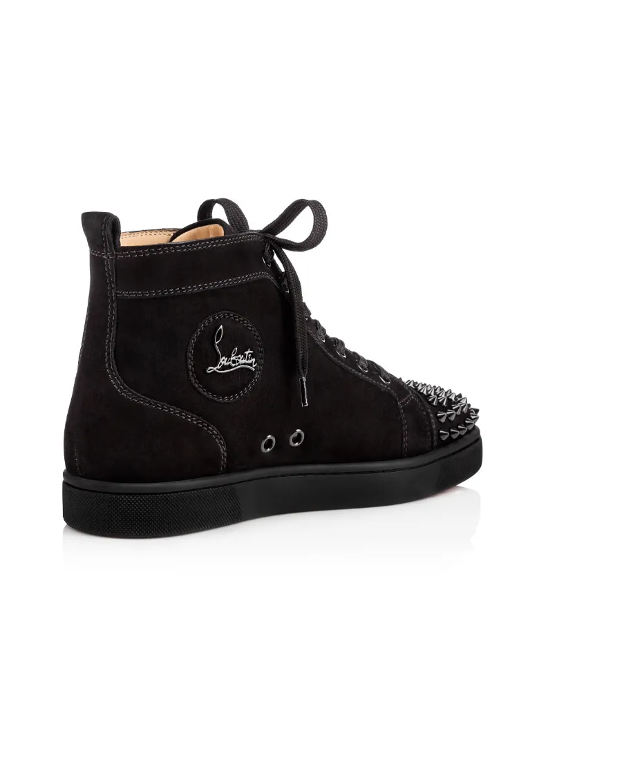 Lou Spikes Embellished High-Top Sneakers