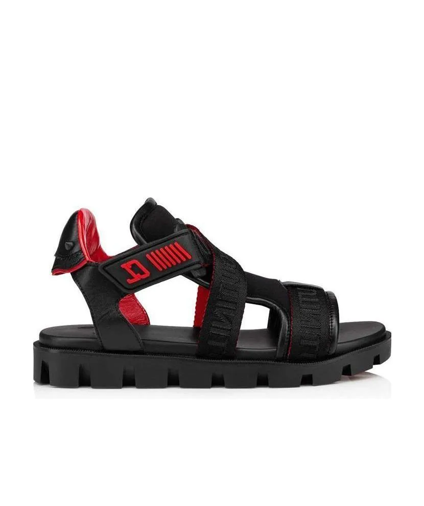 Logo Details Sandals