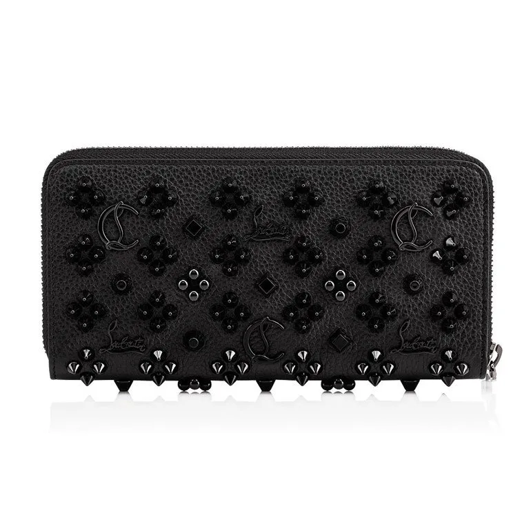 Panettone Studded Zip-Around Wallet